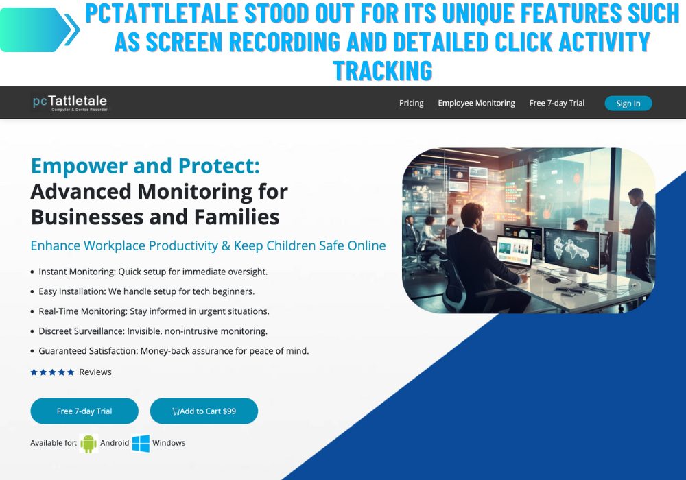 pcTattletale Spy App
