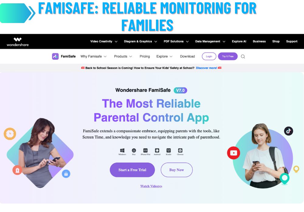 FamiSafe Reliable Monitoring for Families