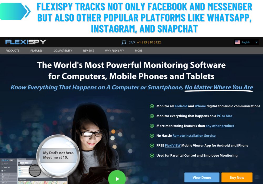 FlexiSPY for Facebook