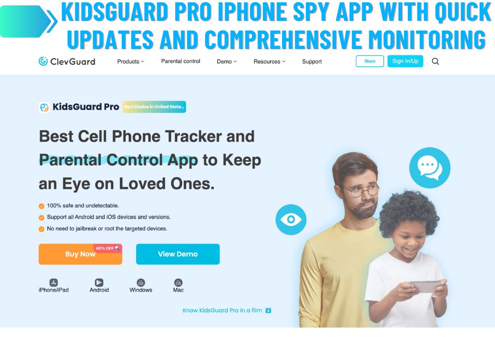 iPhone için KidsGuard Pro