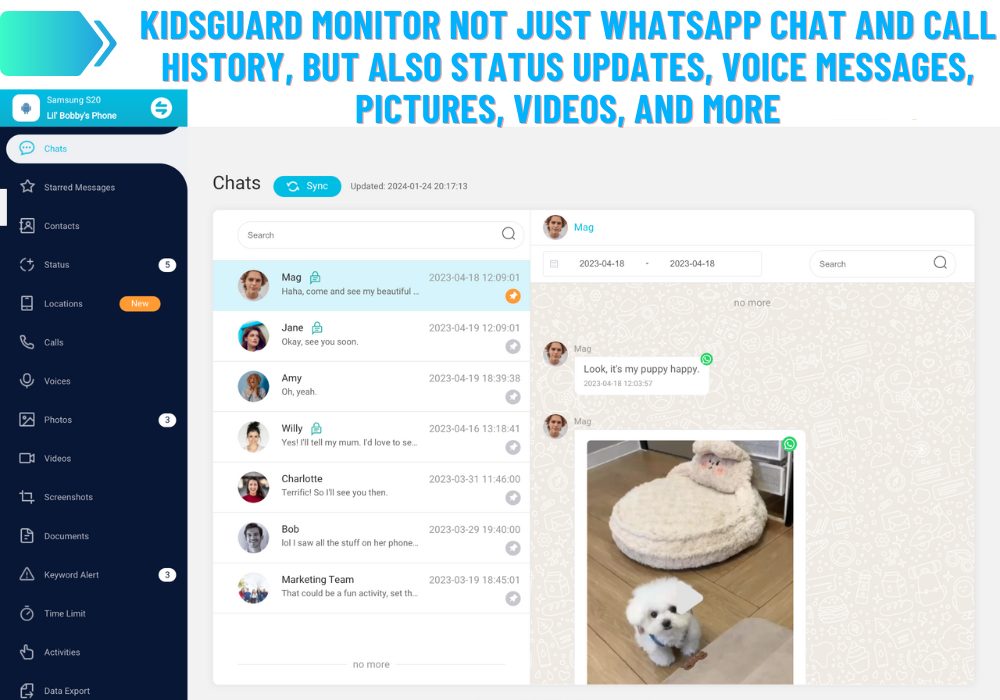 KidsGuard for WhatsApp