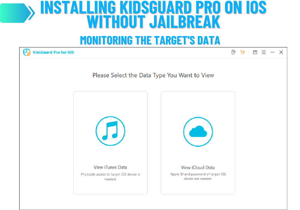 Kidsguard Pro - Contrôle des données de la cible