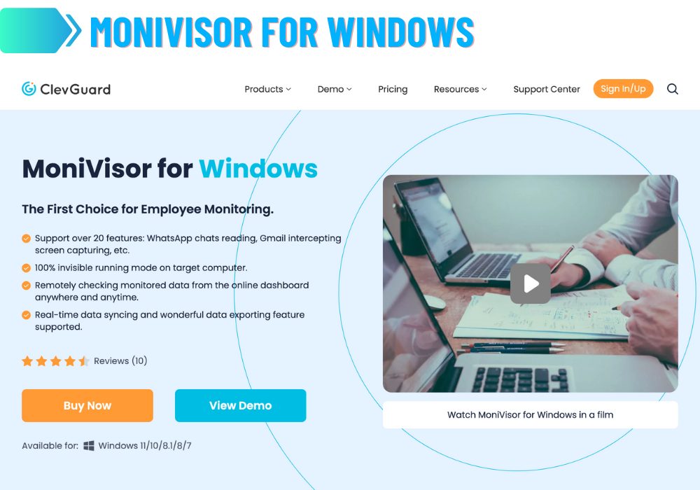 MoniVisor per Windows