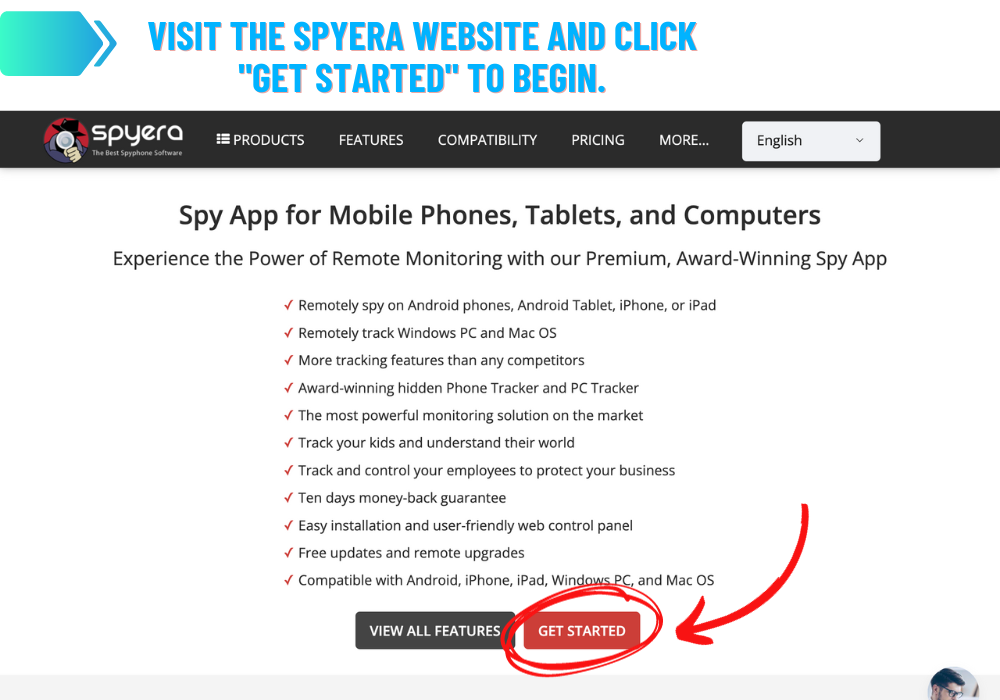 Spyera Get Started