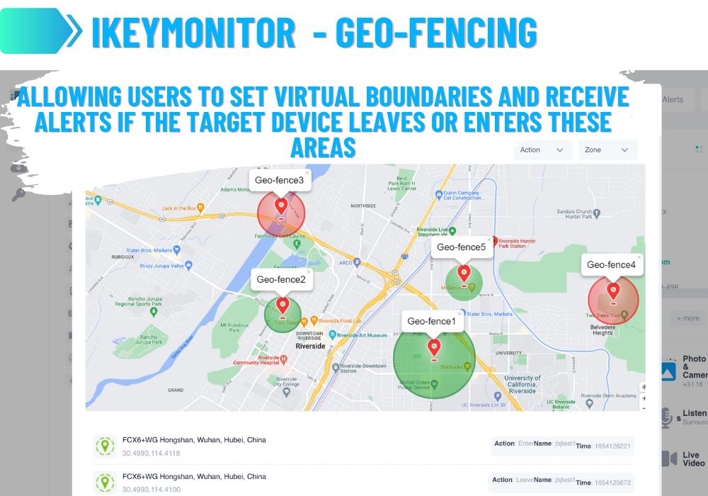 iKeyMonitor - Geo-fencing