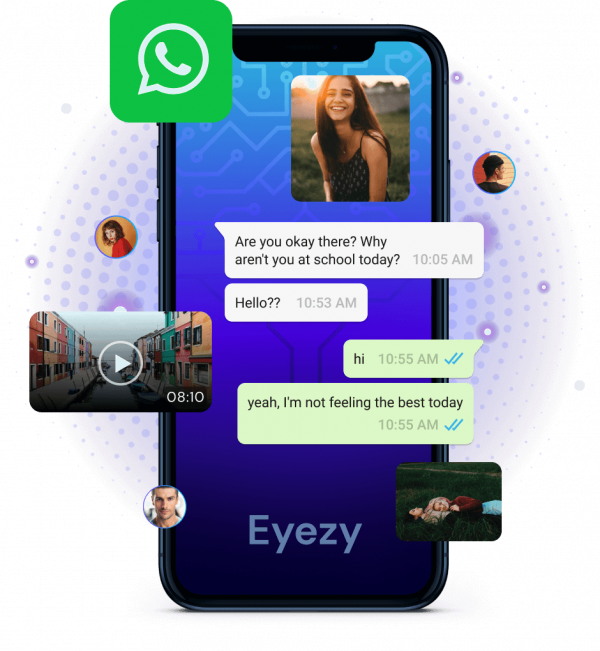 Monitoramento do Eyezy WhatsApp