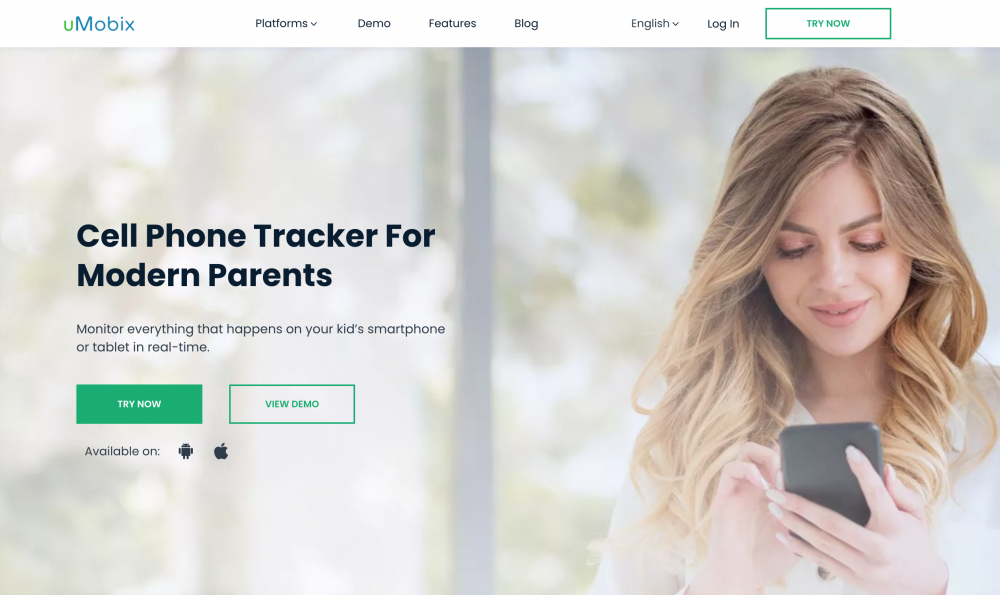 uMobix Handy-Tracker für Eltern