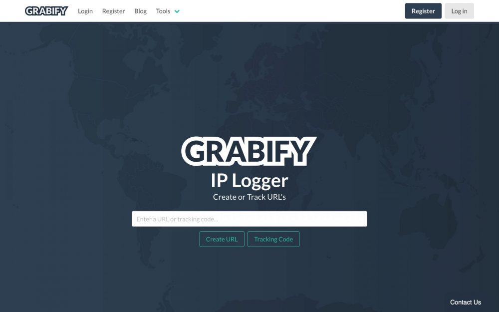 Registrador de IP Grabify