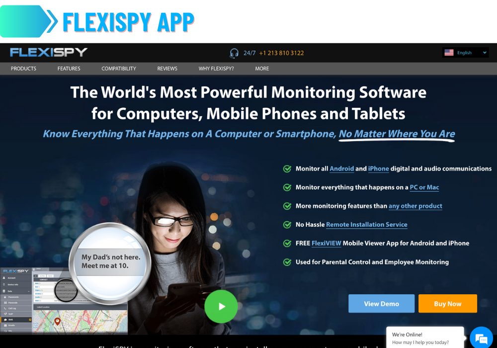 Aplikacja FlexiSPY