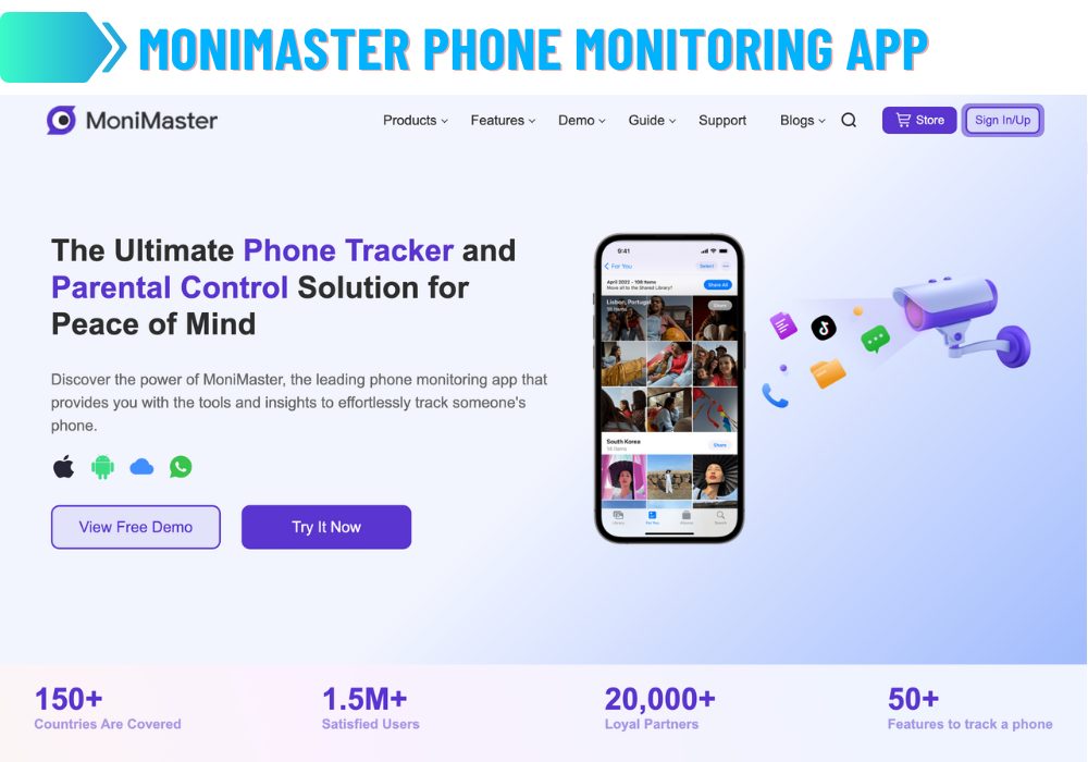 MoniMaster Phone Monitoring App